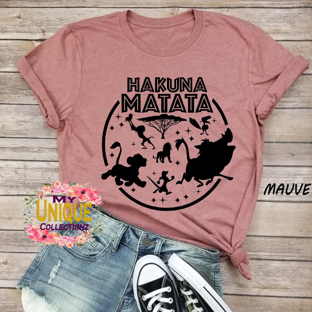 Hakuna Matata Shirt, Lion King Shirt, Disney Shirt